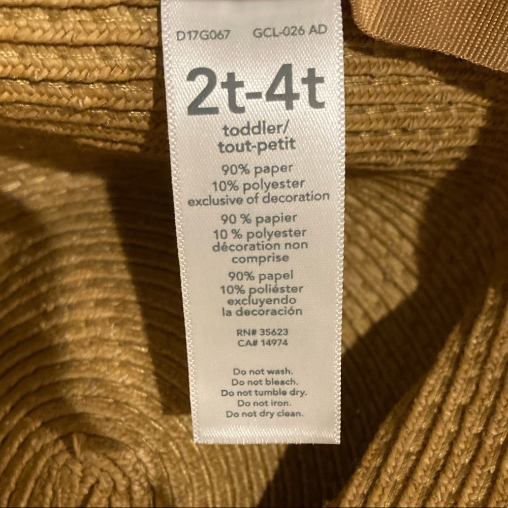 Carter’s, 2-4T, hat - Picture 3 of 3